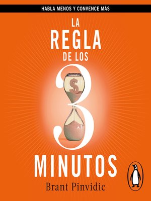 cover image of La regla de los tres minutos
